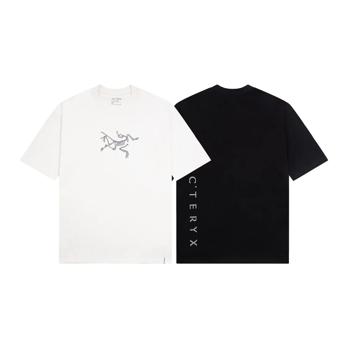 【 Quality】 Arc’teryx 𝟮𝟰𝘀𝘀 T ， ， ， OS g 100% Quality ： ：White Black Size：XS S M L